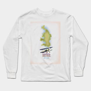 Bryher Isles Of Scilly map Long Sleeve T-Shirt